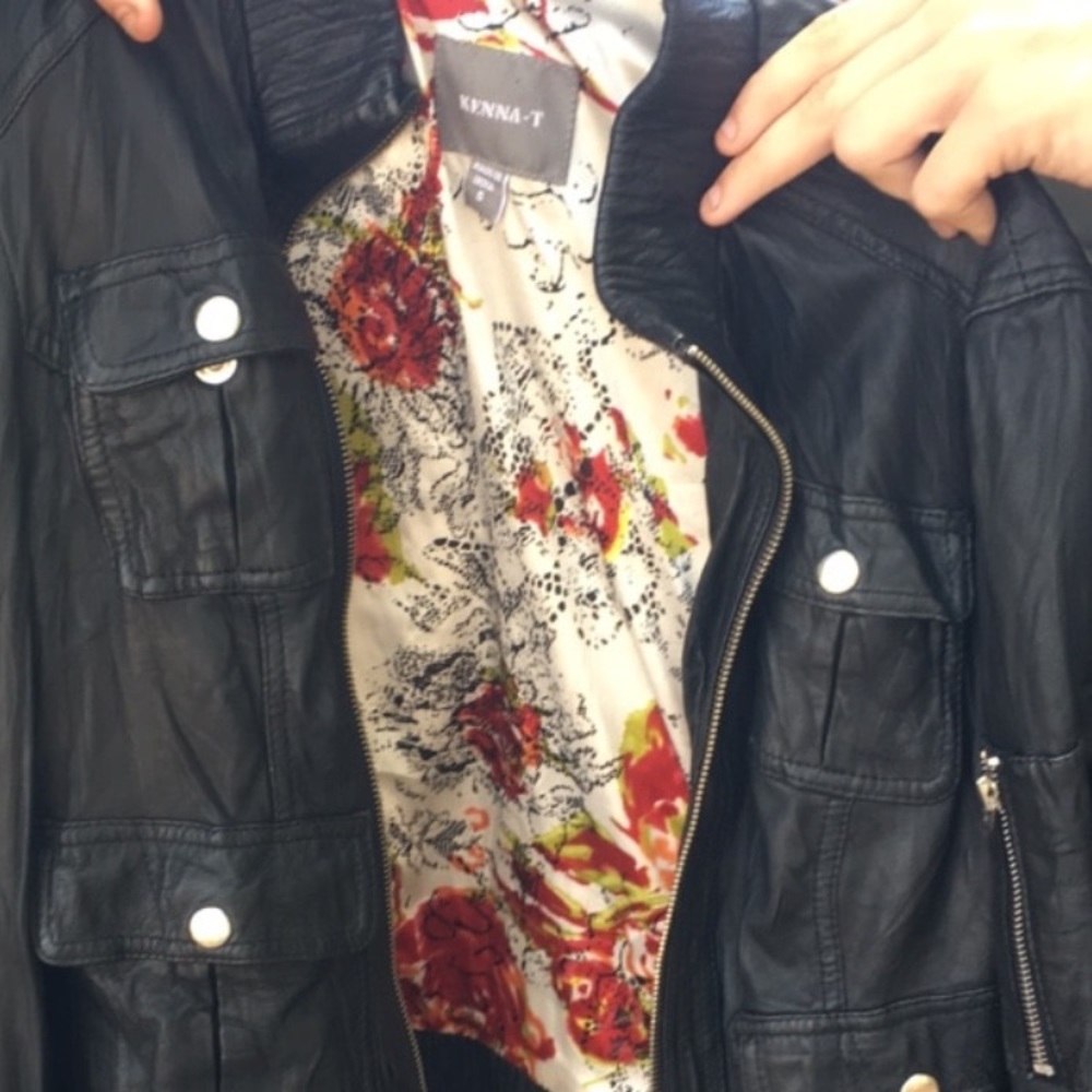 Kenna T leather jacket